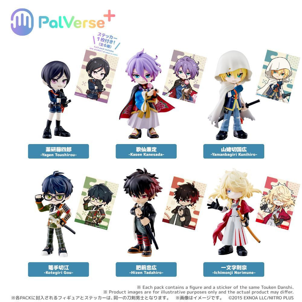 Bushiroad Creative PalVerse+ Touken Ranbu Online Vol.2 (Set of 6) (Figure) (Touken Ranbu)