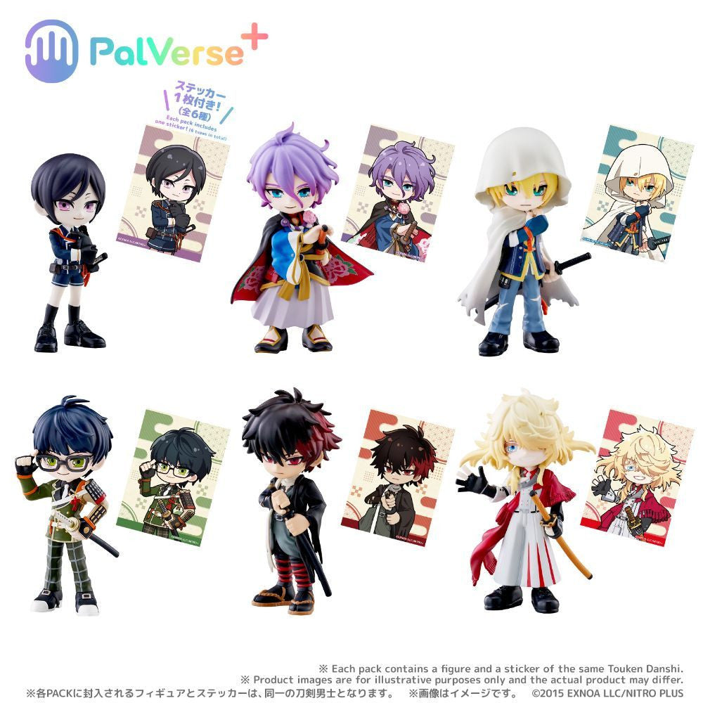 Bushiroad Creative PalVerse+ Touken Ranbu Online Vol.2 (Set of 6) (Figure) (Touken Ranbu)