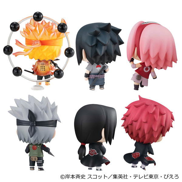Chimi Mega Series NARUTO SHIPPUDEN Mascot Collection [1] (Set of 6) - MegaHouse