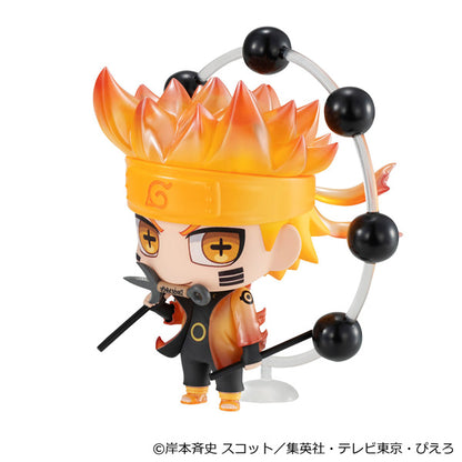 Chimi Mega Series NARUTO SHIPPUDEN Mascot Collection [1] (Set of 6) - MegaHouse