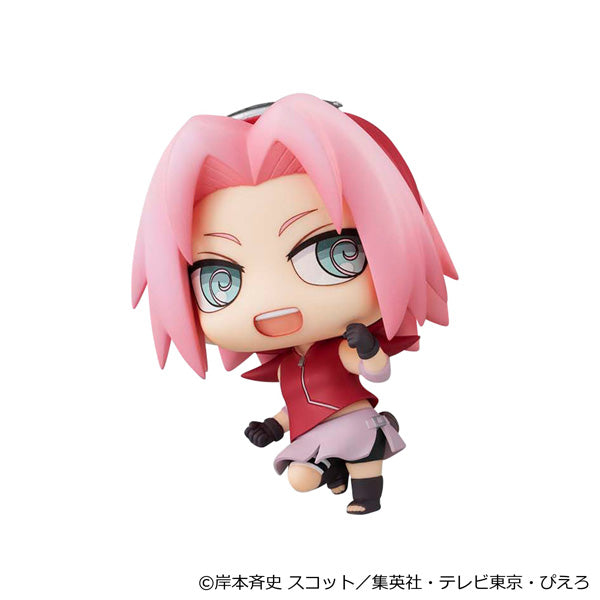 Chimi Mega Series NARUTO SHIPPUDEN Mascot Collection [1] (Set of 6) - MegaHouse