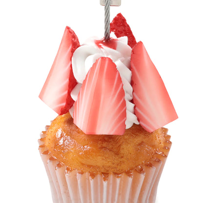 Fake Food / Cupcake With Strawberry / Clip