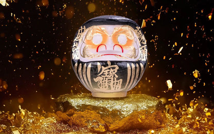 Daimonya Black-ink Fortune Daruma ~Gold's Peak~