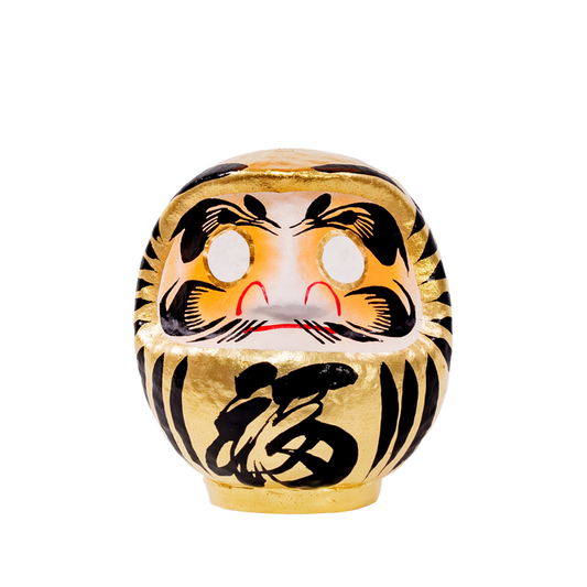 Daimonya Gold Daruma 12cm Black