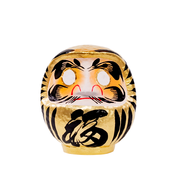 Daimonya Gold Daruma 12cm Black