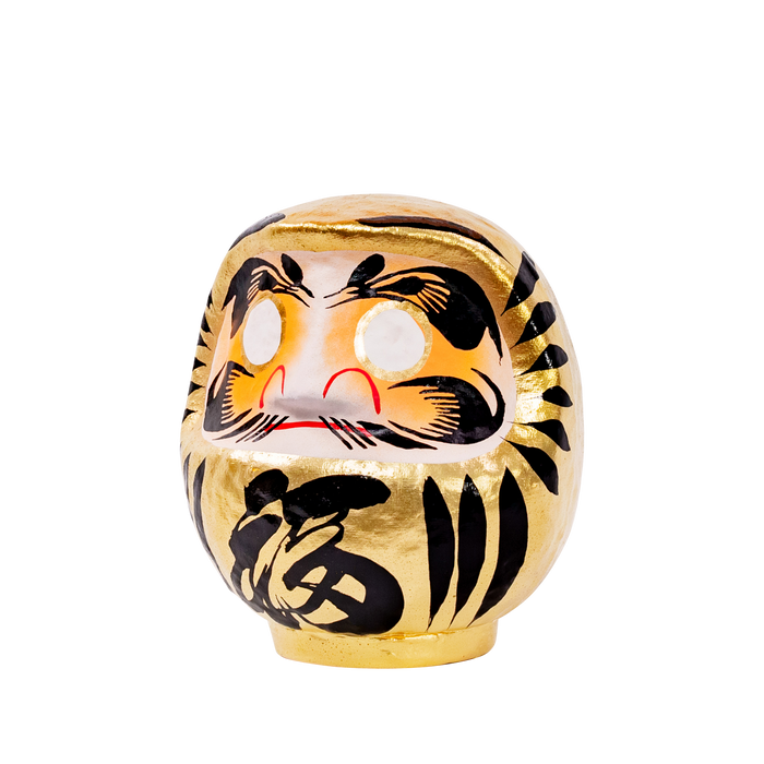 Daimonya Gold Daruma 12cm Black