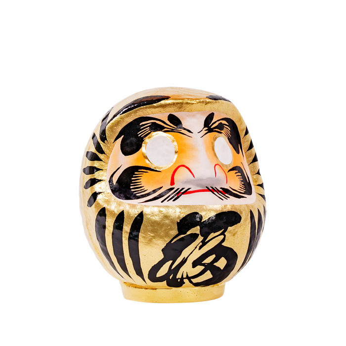 Daimonya Gold Daruma 12cm Black