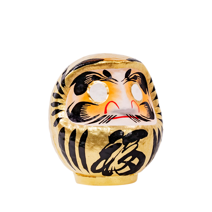 Daimonya Gold Daruma 12cm Black