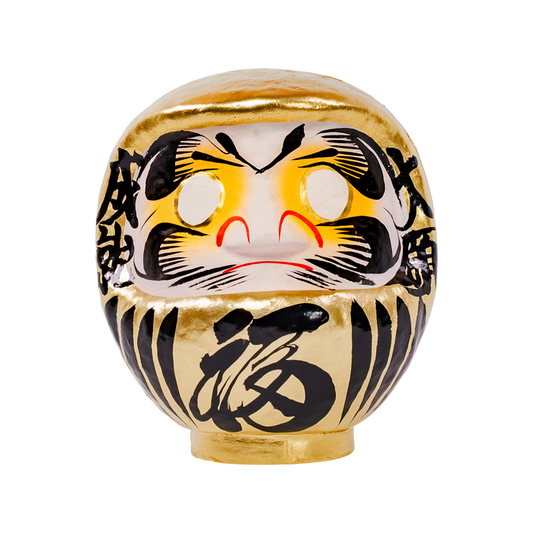 Daimonya Gold Daruma 15cm Black