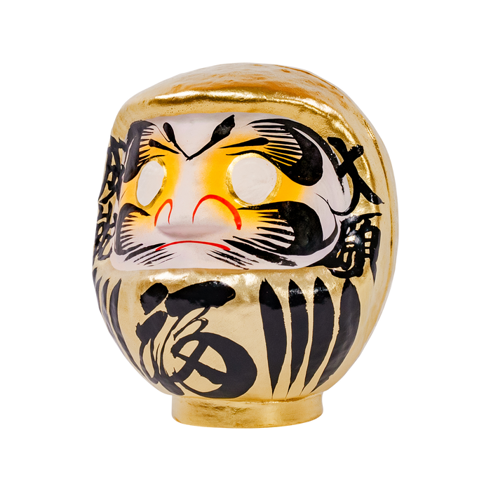 Daimonya Gold Daruma 15cm Black