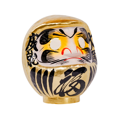 Daimonya Gold Daruma 15cm Black