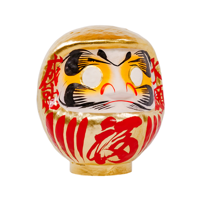 Daimonya Gold Daruma 15cm Red