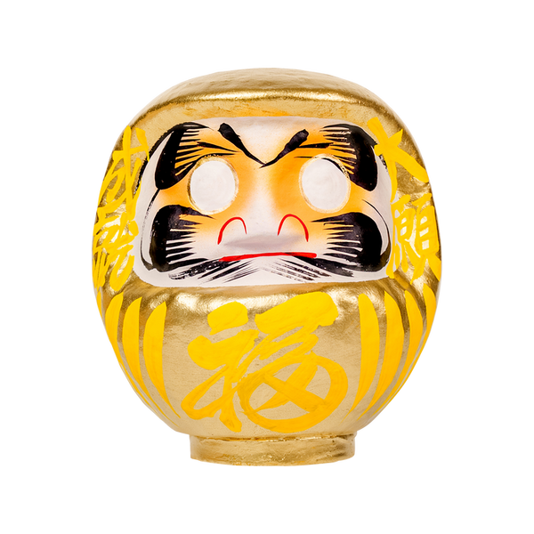 Daimonya Gold Daruma 15cm Yellow
