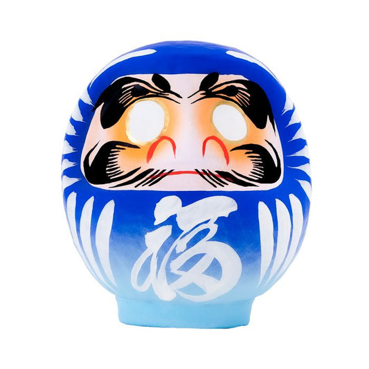 Daimonya Gradient Daruma Blue 12cm