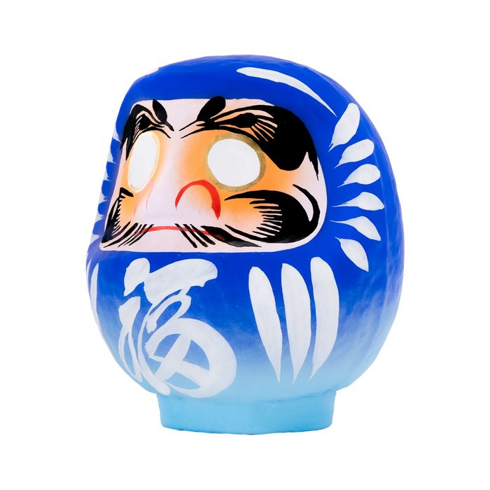 Daimonya Gradient Daruma Blue 12cm