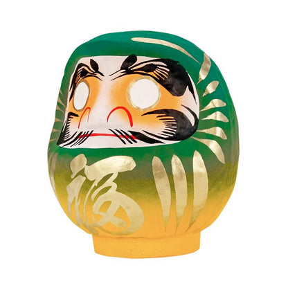 Daimonya Gradient Daruma Green 12cm