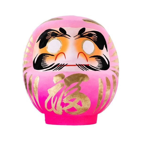Daimonya Gradient Daruma Pink 12cm