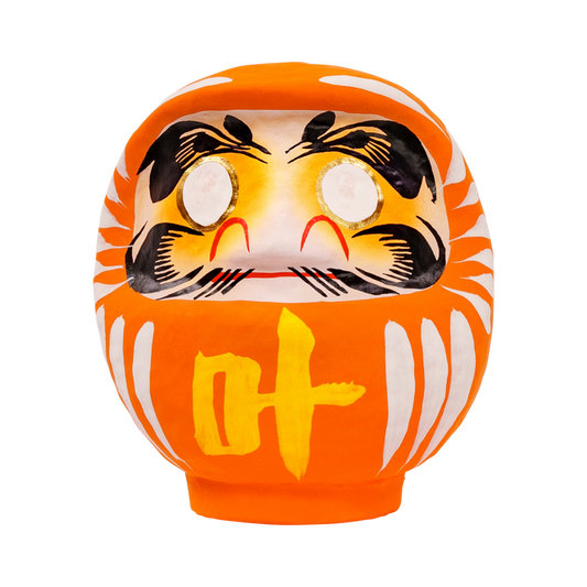 Daimonya Wish Daruma Orange