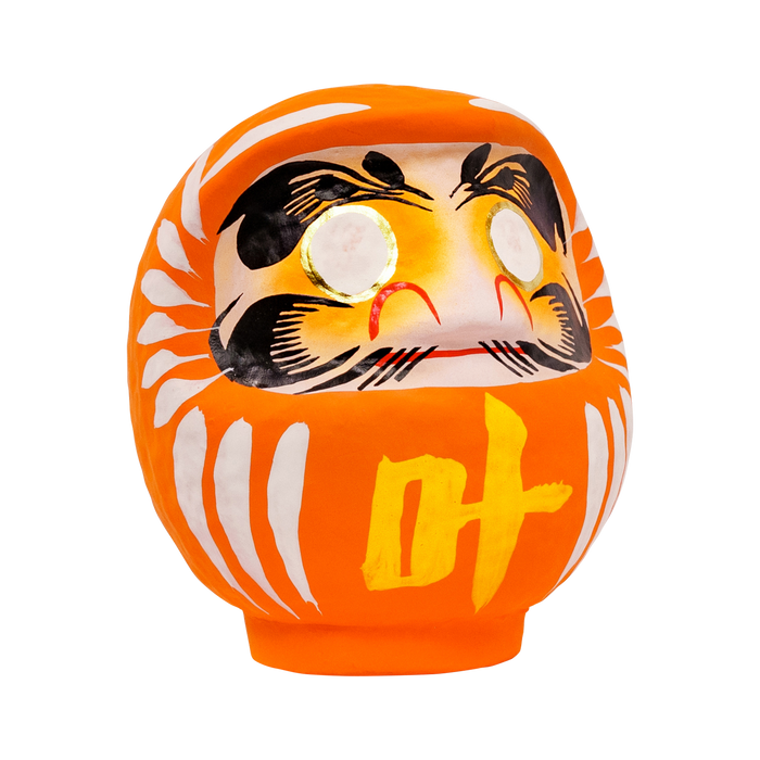 Daimonya Wish Daruma Orange