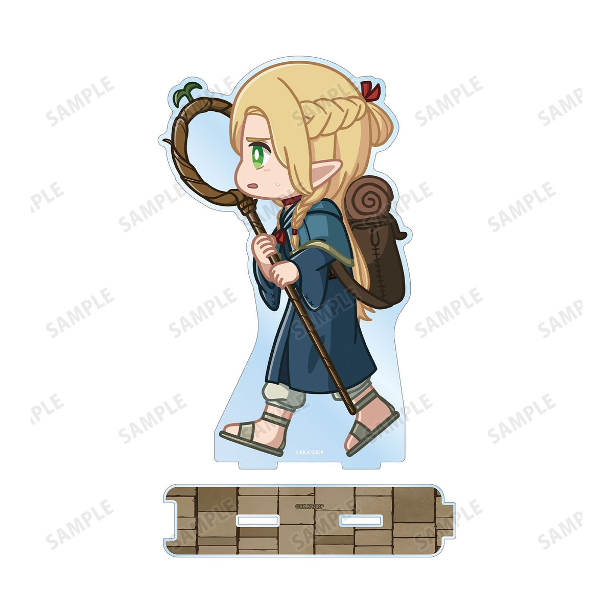 Delicious in Dungeon Chibi Toko BIG Acrylic Stand Marcille - arma bianca