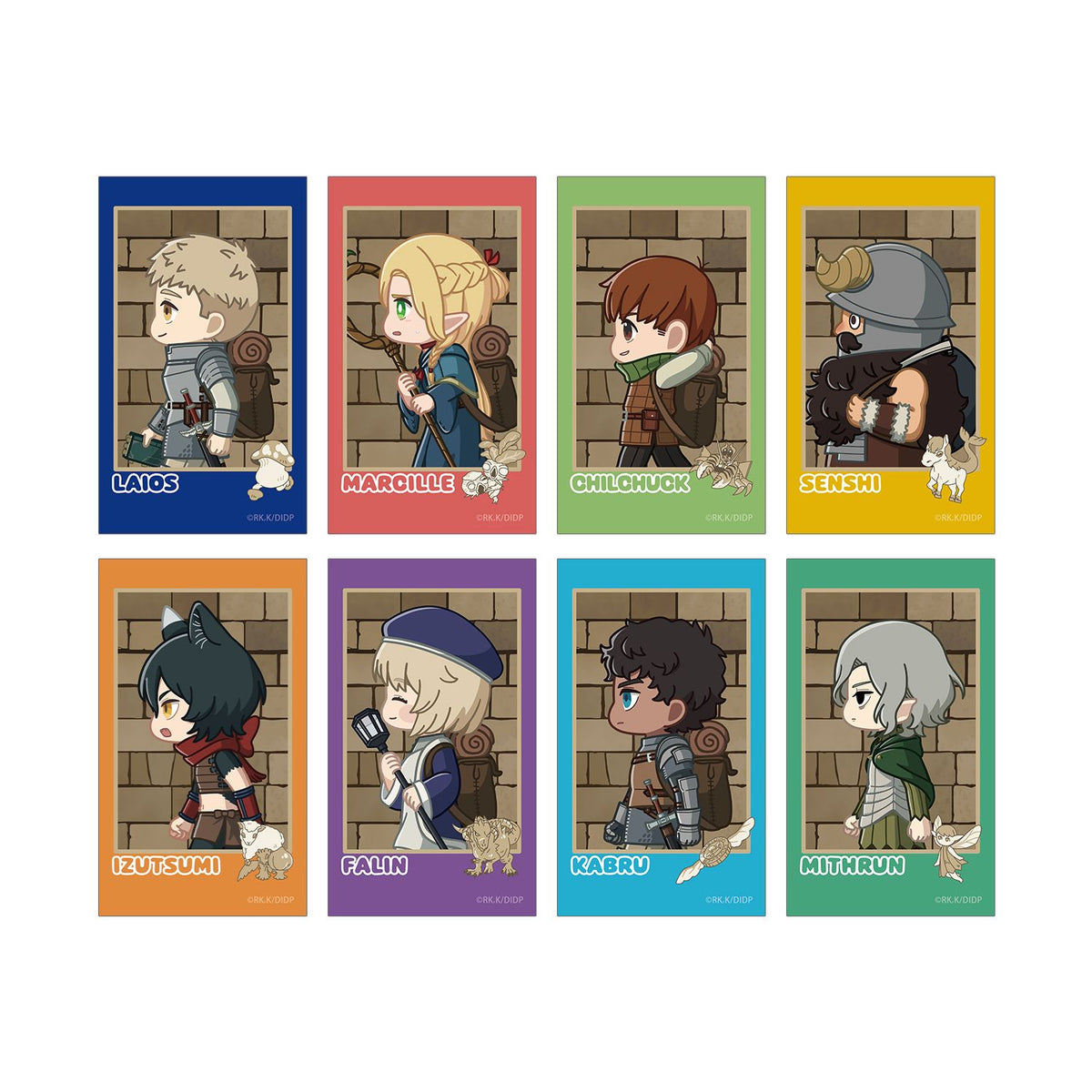 Delicious in Dungeon Chibi Toko Trading Illustration Card - arma bianca