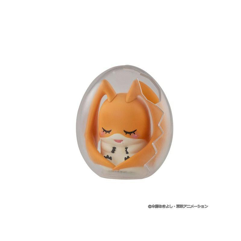 Digital Monster MEGA EGG FIGURE Digimon Adventure Oyasumi Digicolle! (Set of 8) - MegaHouse