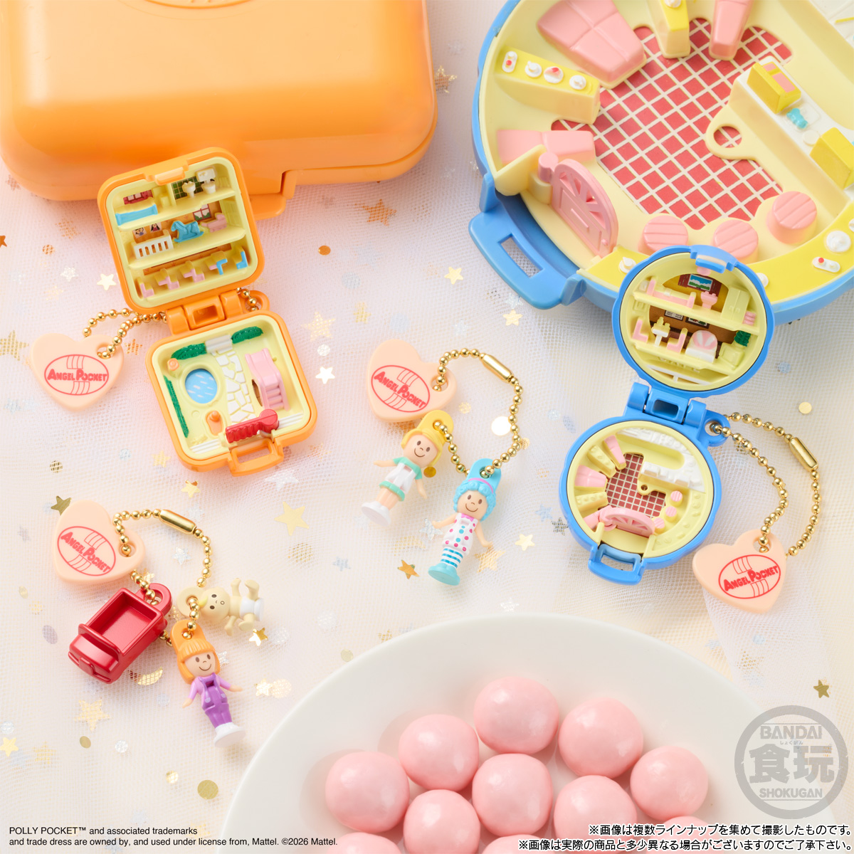 DOLLHOUSE Angel Pocket Miniature Collection & Choco Bolo - BANDAI Candy