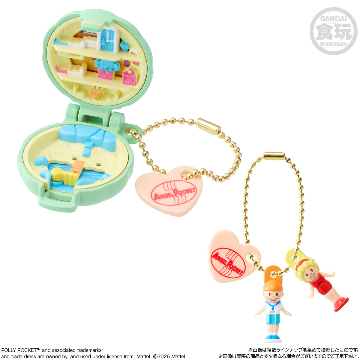 DOLLHOUSE Angel Pocket Miniature Collection & Choco Bolo - BANDAI Candy