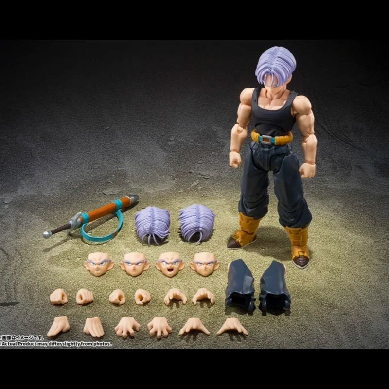 Dragon Ball S.H.Figuarts Trunks (Z-Fighters) (First Edition with Z-Fighters Assembly Stand B) - Bandai