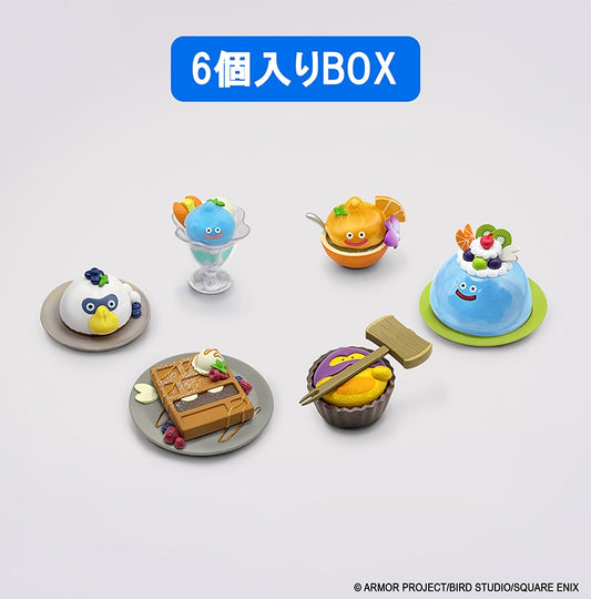 Dragon Quest Miniature Sweets Figure Collection Slime Cafe (Set of 6) - Square Enix