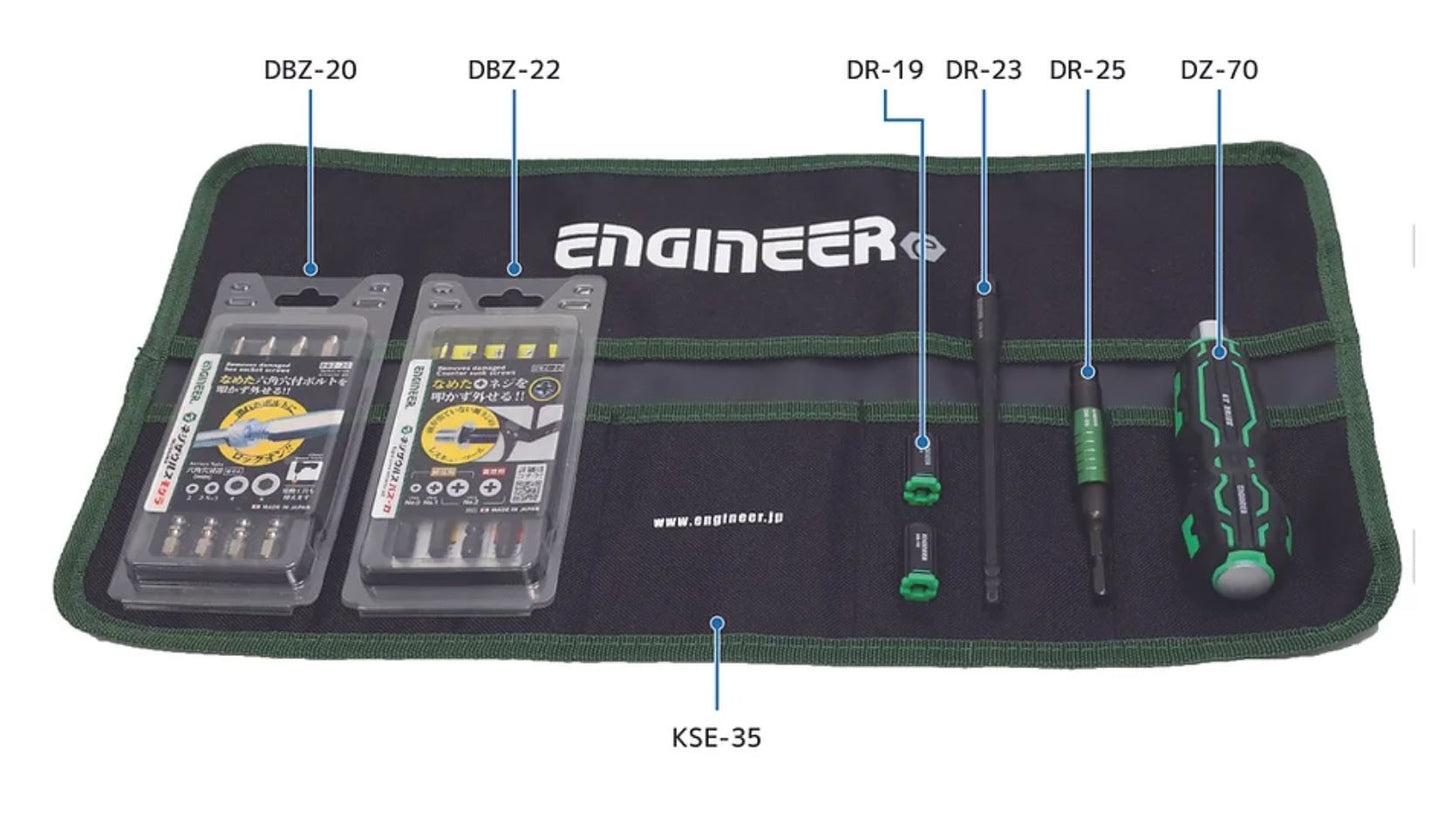 DXZ-06 / Screw Extractor Tool Kit / 6-in-1 Set