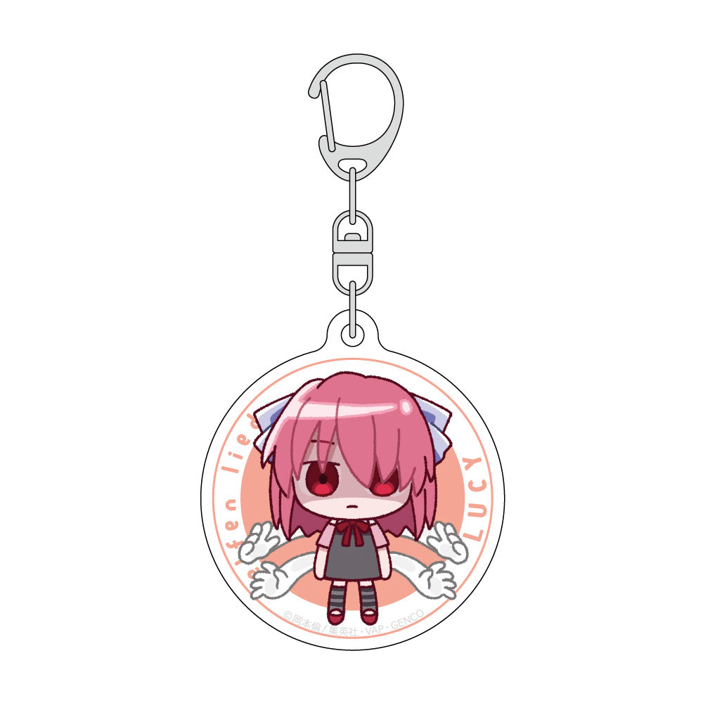 Elfen Lied Chibi Acrylic Keychain Lucy - Key-th
