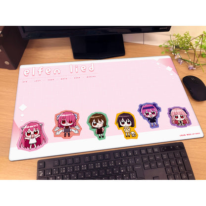 Elfen Lied Chibi Rubber Mat - Key-th