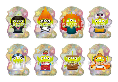Ensky Alien Remix Character Cut Sticker Gum (Disney)