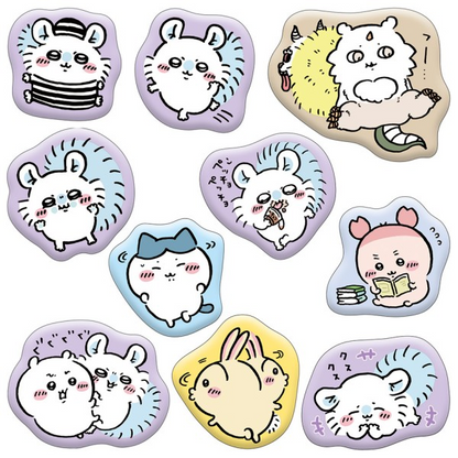 Ensky Chiikawa Marshmallow-Style Stickers 4 - Momonga Large-Size Set (Chiikawa)