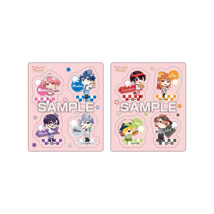 Ensky Colorful Peach Magnet Collection Gum Color Peach Diner