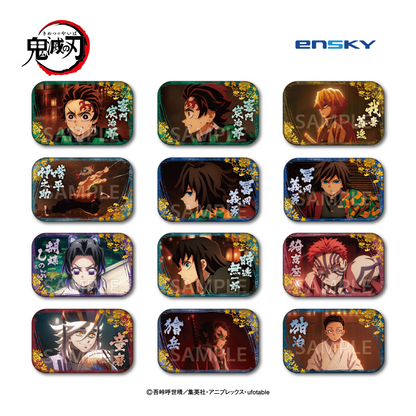 Ensky Demon Slayer Marukaku Can Badge 9 (Demon Slayer)