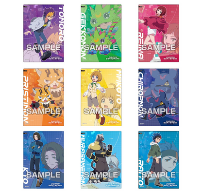 Ensky DIGIMON BEATBREAK Clear Card Collection Gum