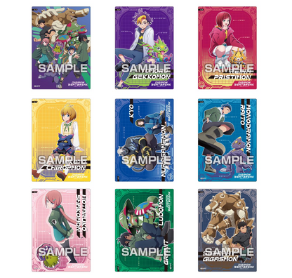 Ensky DIGIMON BEATBREAK Clear Card Collection Gum