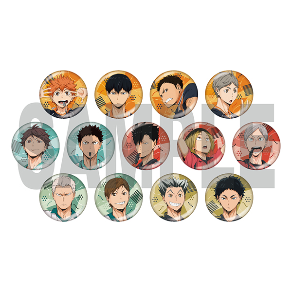 Ensky Haikyu!! Lamekira Badge Collection 3 (Haikyu!!)