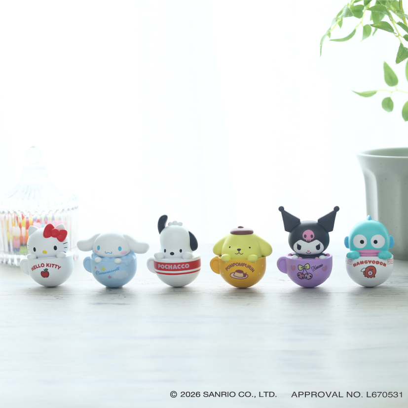 Sanrio Characters Plump Wobbly Okiagari-koboshi - Ensky