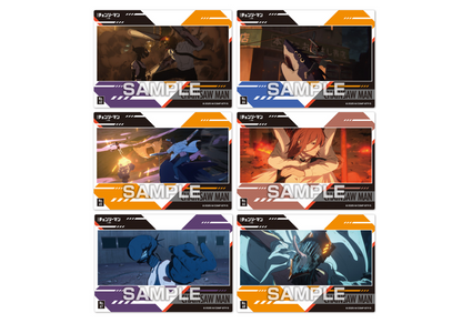 Ensky The Movie 'Chainsaw Man Reze Arc' Clear Card Collection Gum 2