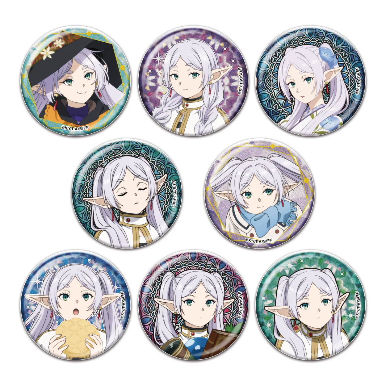 Ensky TV Anime 'Frieren: Beyond Journey's End' Lamekira Can Badge Collection 2