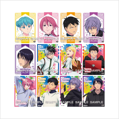 Ensky TV Anime 'KiruAo' Clear Card Collection Gum