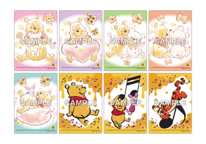 Ensky Winnie the Pooh Clear Card Collection Gum (Disney)