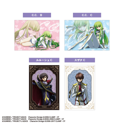 F-TOYS Code Geass Postcard Gum
