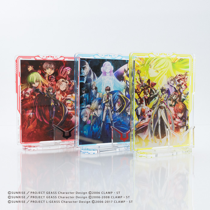 F-TOYS Code Geass Poster Art Acrylic Stand