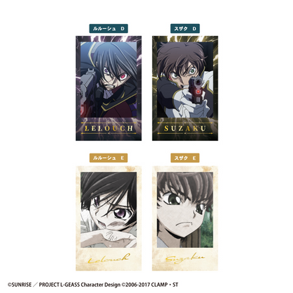 F-TOYS Code Geass W Photo Card Collection