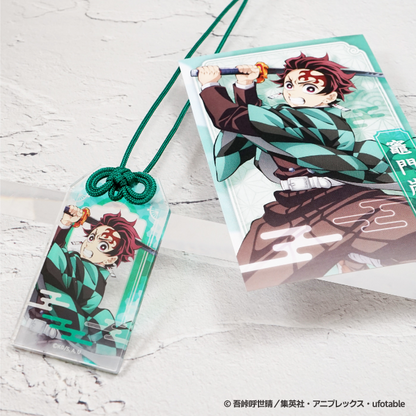 F-TOYS Demon Slayer Amulet-Style Acrylic Keychain (Demon Slayer)