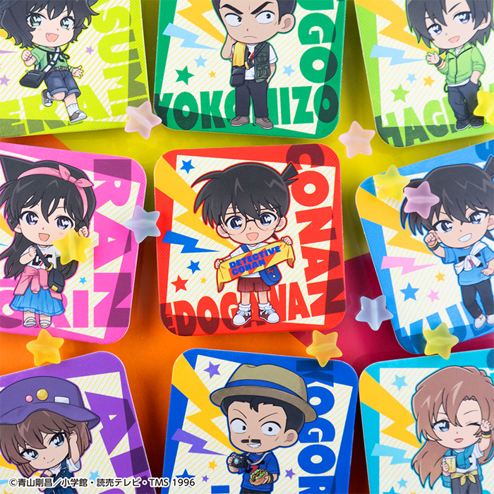 F-TOYS Detective Conan Rock Fest Prism Square Coaster Gum (Detective Conan)